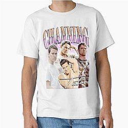 Channing Tatum Retro Collage by Merch Limited Edition Perfect Gift For You and Friends Classic T-Shirt