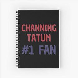 Channing Tatum Fan Notebook