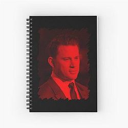 Channing Tatum Celebrity Tank Notebook