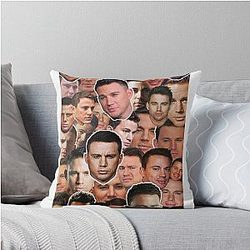 Channing Tatum Throw Pillow