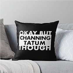 Channing Tatum Throw Pillow