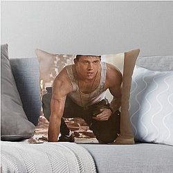 Channing Tatum Throw Pillow