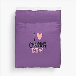 I Love Channing Tatum Duvet Cover