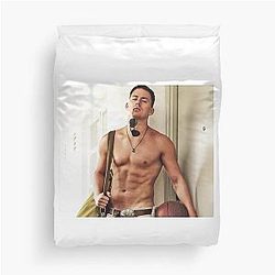 Channing Tatum Shirtless Bedding Cover