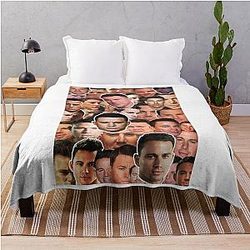 Channing Tatum Throw Blanket