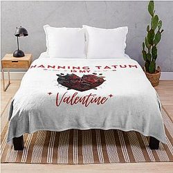 Channing Tatum is My Valentine Throw Blanket