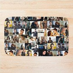 Channing Tatum Photo Collage Bath Mat