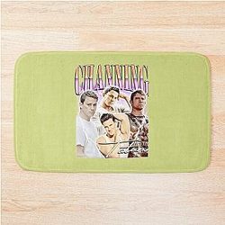 Channing Tatum Retro Collage By Merch Limited Edition Perfect Gift For You and Friends Bath Mat