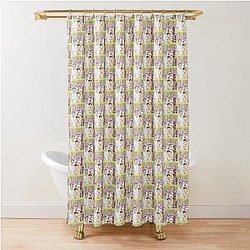Channing Tatum Retro Collage by Merch Limited Edition Perfect Gift for You and Friends Shower Curtain