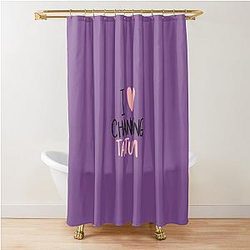 I Love Channing Tatum Shower Curtain