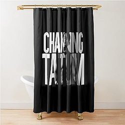 Channing Tatum Shower Curtain
