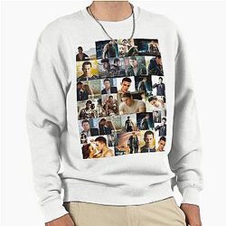 Channing Tatum Seamless Photo Collage Pullover Sweatshirt