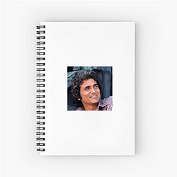 Charles Ingalls Merch For Fans Charles Ingalls Notebook