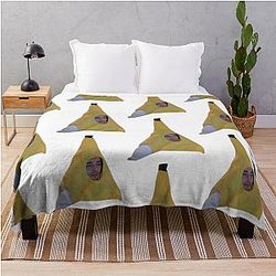 Banana Charles Leclerc Throw Blanket
