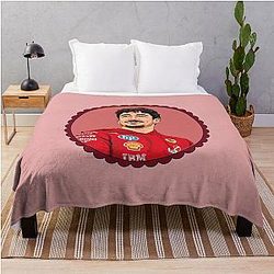 Charles Leclerc Throw Blanket