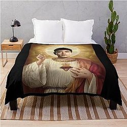 Charles Leclerc F1 Throw Blanket