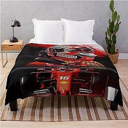 Wallpaper Charles Leclerc Art Throw Blanket