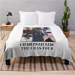 Charles Leclerc The Eras Tour Throw Blanket