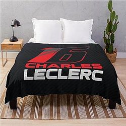 Charles Leclerc v3 Throw Blanket