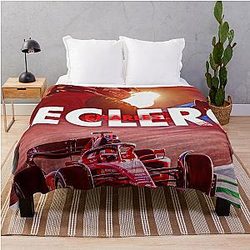 Charles Leclerc of the Day Throw Blanket