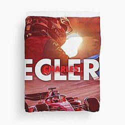 Charles Leclerc Day Duvet Cover