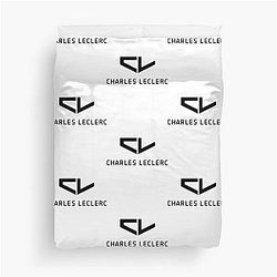 Charles Leclerc Monza Duvet Cover