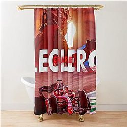 Charles Leclerc of the Day Shower Curtain