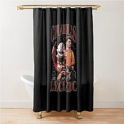 Charles Leclerc Victory T-Shower Curtain
