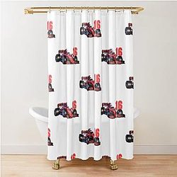 Charles Leclerc Shower Curtain