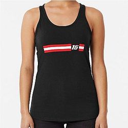 Charles Leclerc Racerback Tank Top