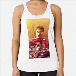 Charles Leclerc Racerback Tank Top