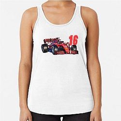 Charles Leclerc Racerback Tank Top