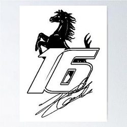 Charles Leclerc Poster 2020