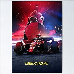 Charles Leclerc Formula 1 New Era Poster