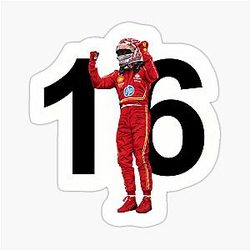 Charles Leclerc Sticker
