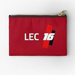 Charles Leclerc Zipper Pouch