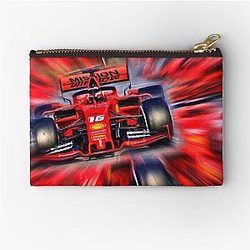 Charles Leclerc Zipper Pouch