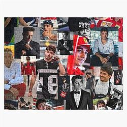 Charles Leclerc Monaco racing driver Collage Jigsaw Puzzle