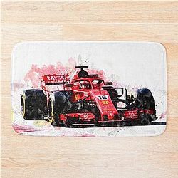 Charles Leclerc Ferrari Bath Mat