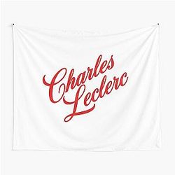Charles Leclerc F1 Tapestry