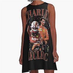 Charles Leclerc Victory Classic A-Line Dress