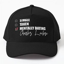 Mentally Dating Charles Leclerc Baseball Cap