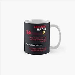 I have the water soaked mug with Charles Leclerc Signature