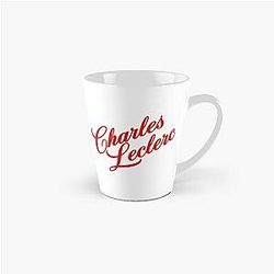 Charles Leclerc F1 Typography Mug