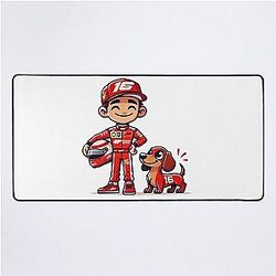 Charles Leclerc Desk Mat