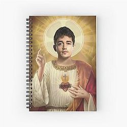 Charles Leclerc Spiral Notebook