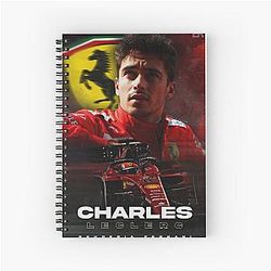 Charles Leclerc F1 Notebook