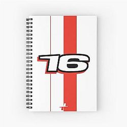 Charles Leclerc Simple Notebook