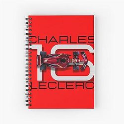 Charles Leclerc F Note Notebook