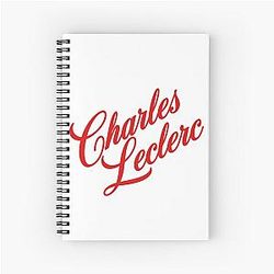 Charles Leclerc F1 Notebook